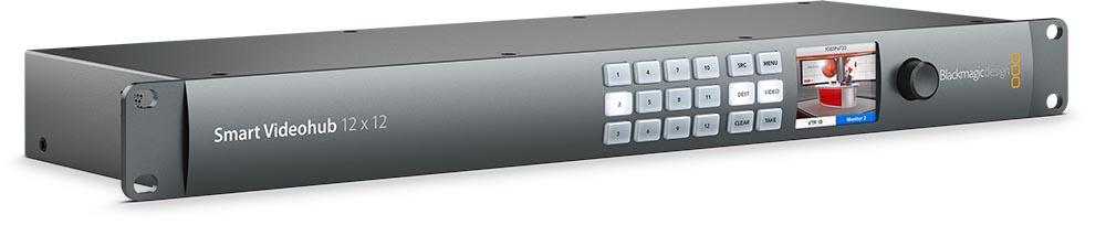 Blackmagic Smart Videohub 12x12 - VHUBSMART6G1212 - BMD HD Router