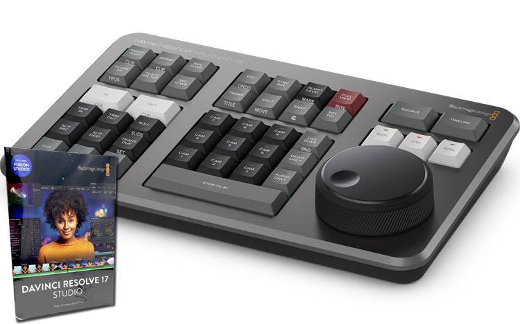 DaVinci Resolve Speed Editor + DaVinci Resolve Studio License Key