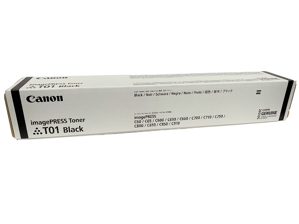 Canon T01 K Black Toner Cartridge 8066B001AA
