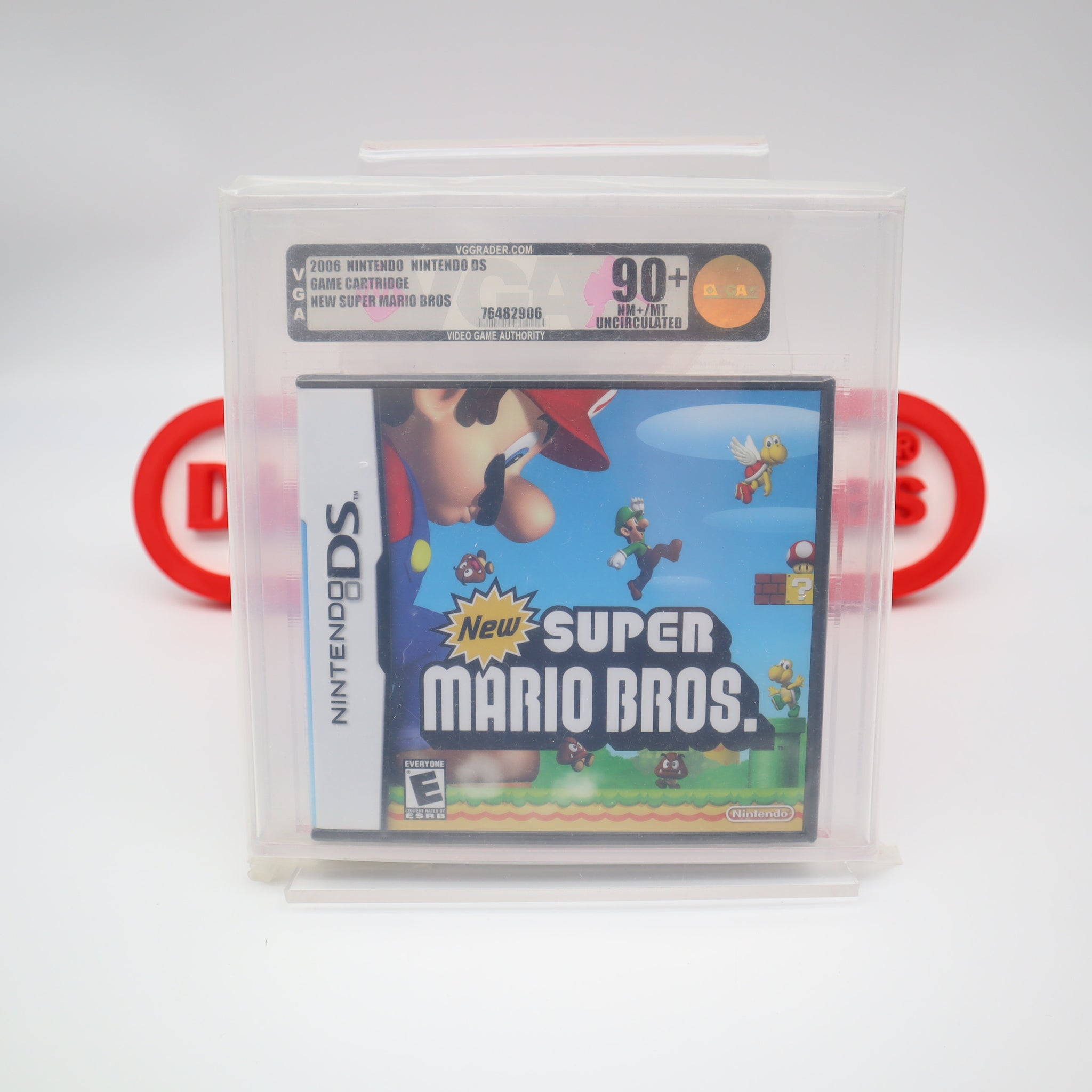 NEW SUPER MARIO BROS. BROTHERS - VGA GRADED 90+ MINT GOLD
