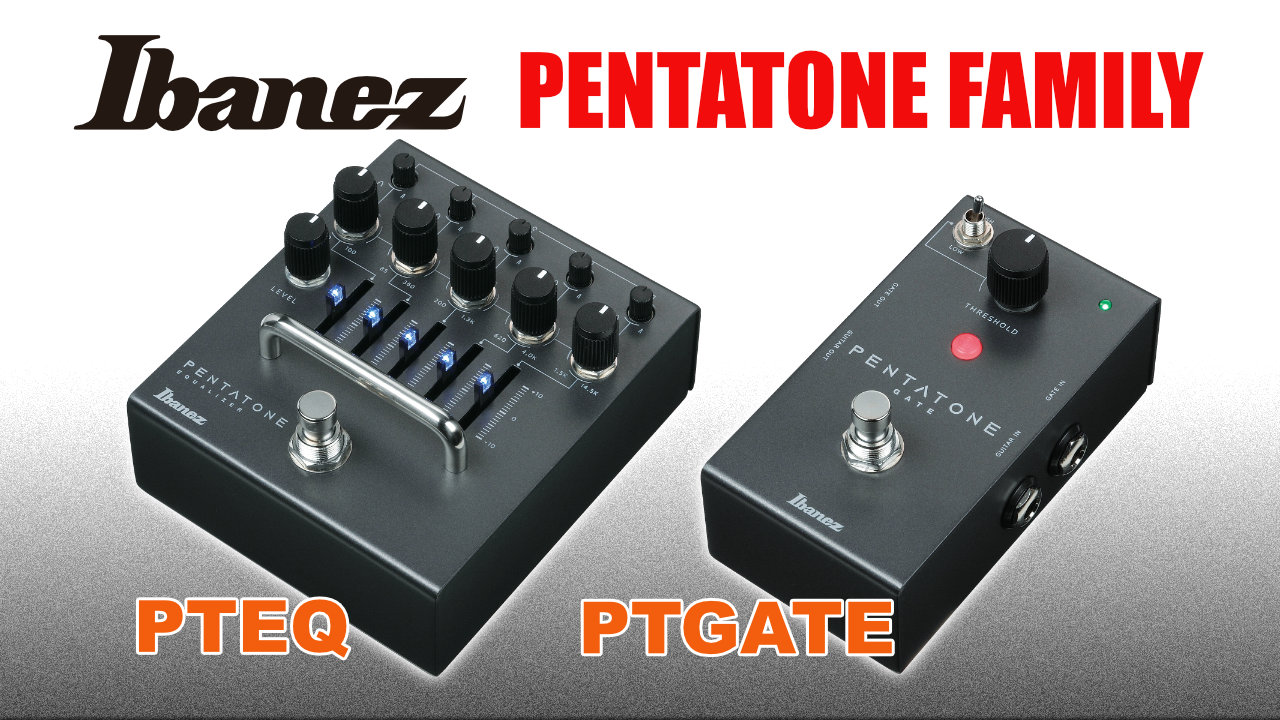 Ibanez（アイバニーズ）の歪みエフェクター『PTPRE』からEQセクション