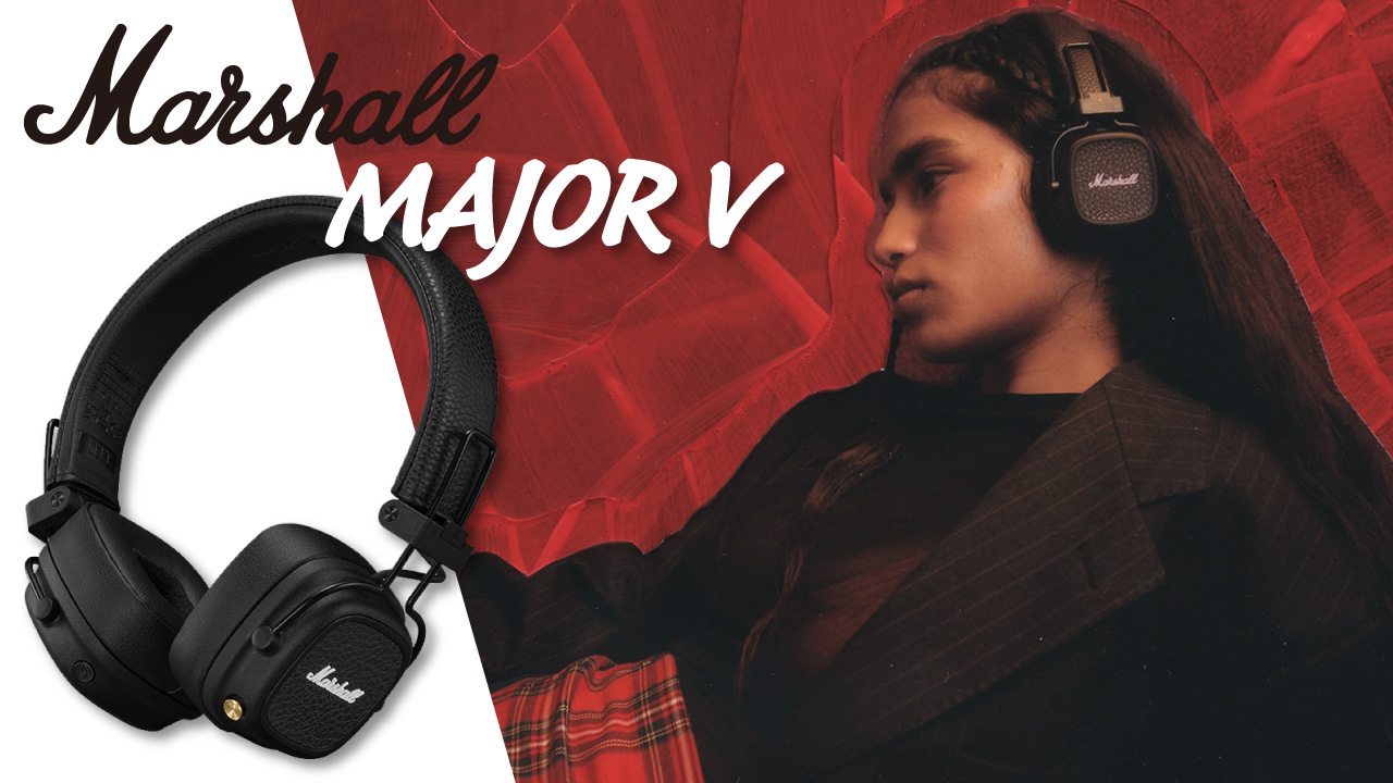Marshallからワイヤレスヘッドホン「Major V」が発売。