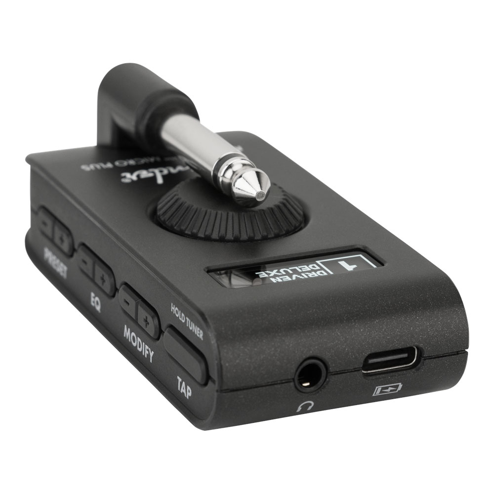 Fenderからヘッドホンアンプ「Mustang Micro Plus」が発売。