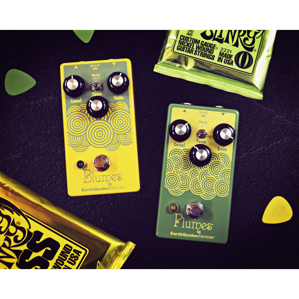 EarthQuaker Devicesより、ベースオーバードライブBlumes登場