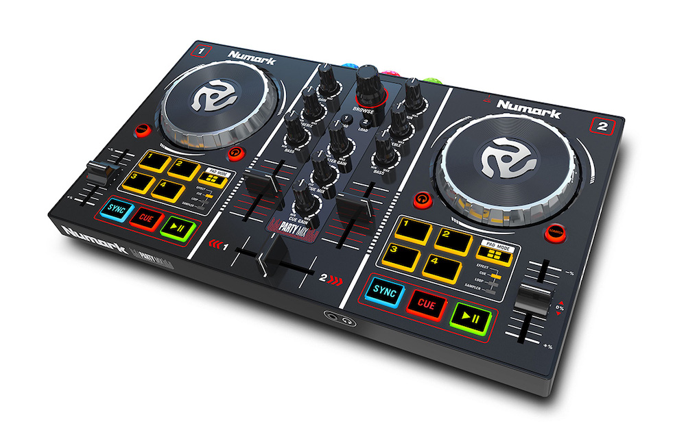 Numark「Party Mix II」「Party Mix Live」DJコントローラーを発売