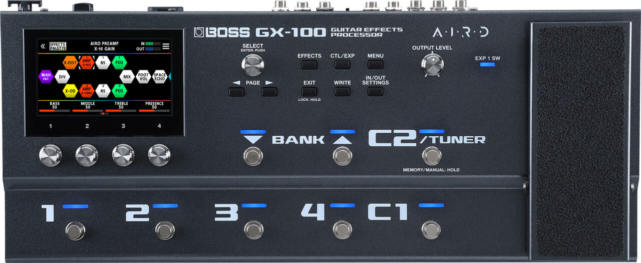 BOSS（ボス）からマルチ・エフェクター「GX-100」が発売！ - Discover