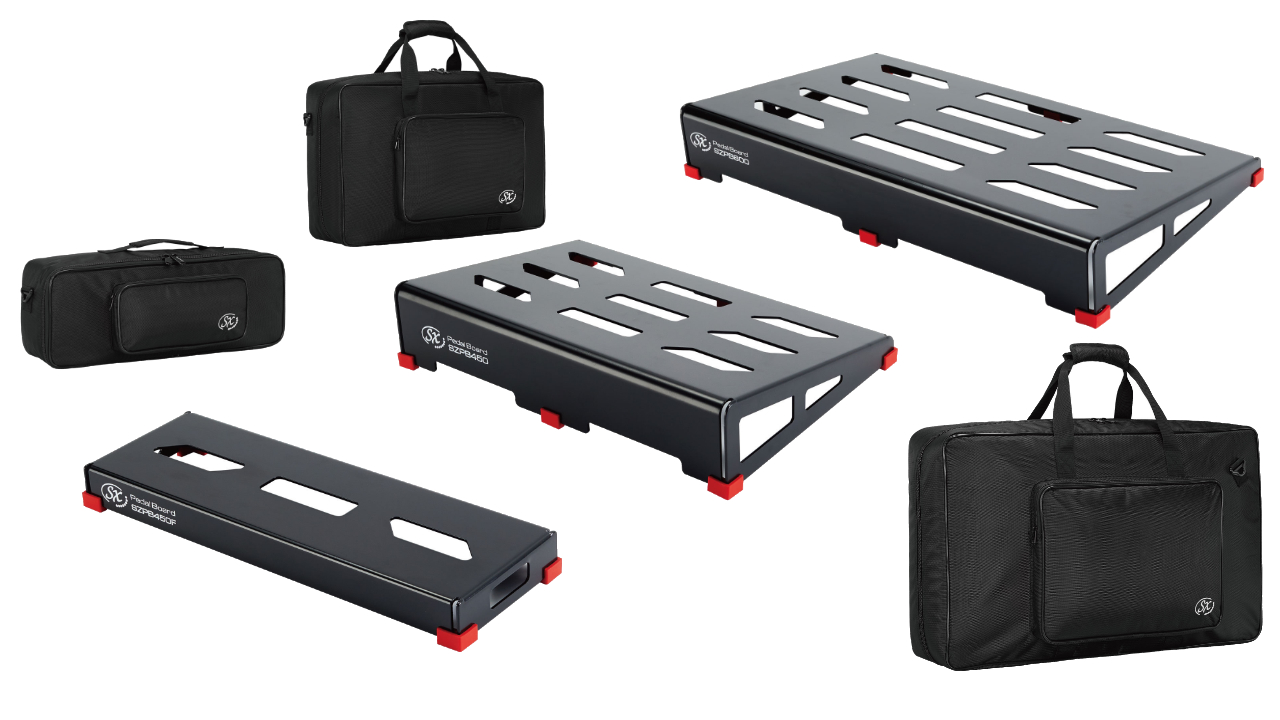 SXからスタイリッシュなエフェクターボード3機種が発売！