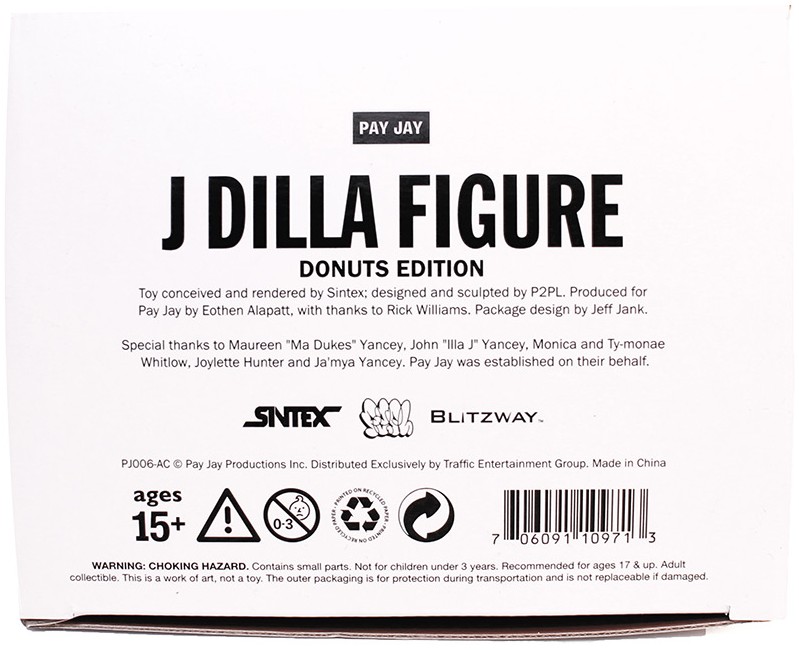 話題のJ DILLAフィギュア第2弾は『FIGURE BY PAY JAY (DONUTS EDITION