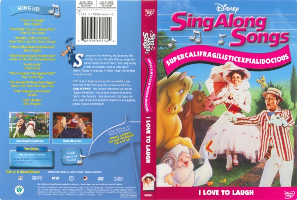 Sing Along Songs: Supercalifragilisticexpialidocious - I Love to
