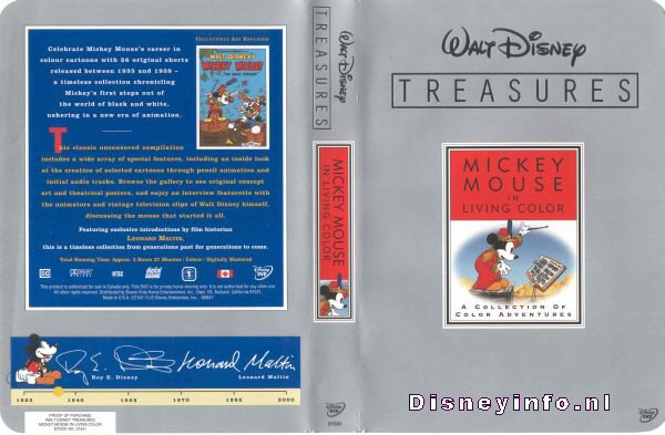 Mickey Mouse In Living Color: Volume One - 786936158243 - Disney