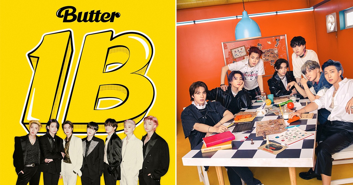 BTS's 'Butter' Music Video Surpasses 1 Billion Views on YouTube