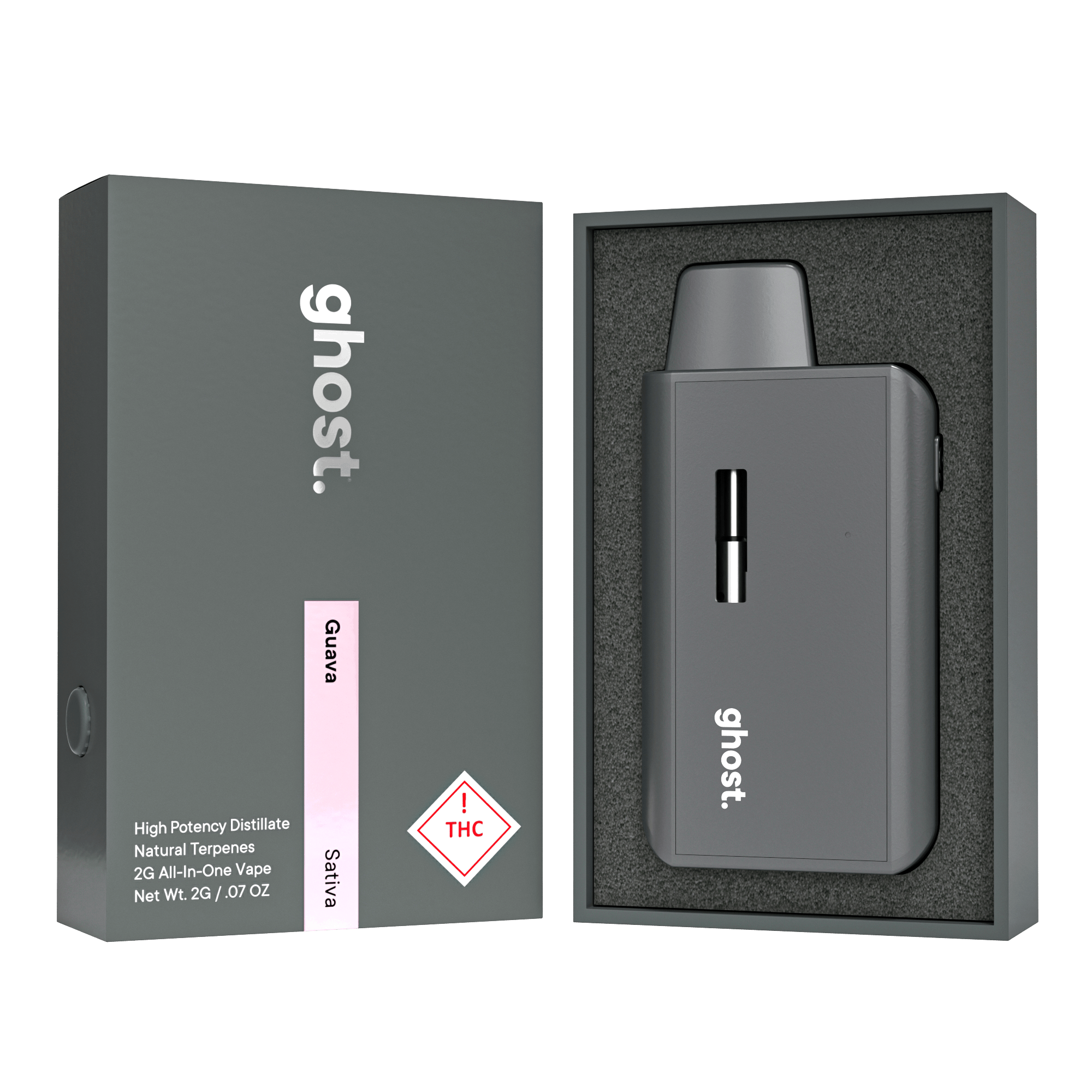 Ghost - Guava - Disposable Vape - 2g - 2g by Ghost: Buy Marijuana