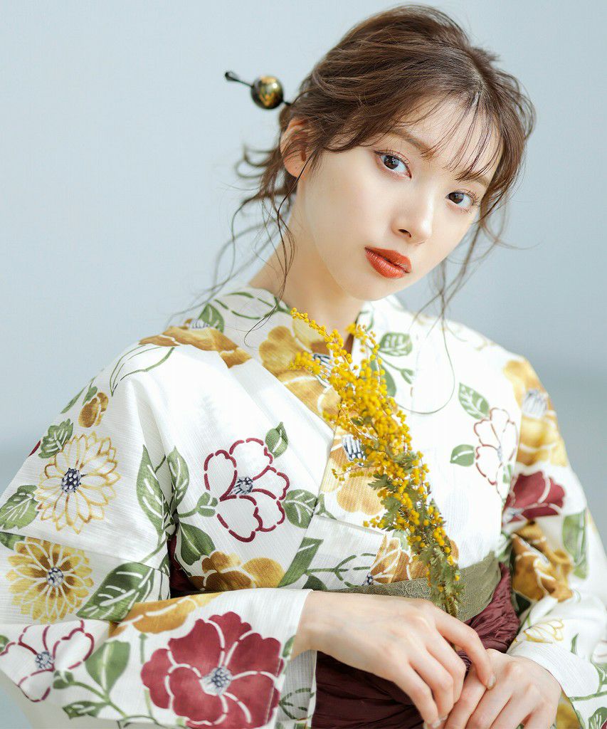 古典大正ロマンDita ディータ浴衣ツバキ椿