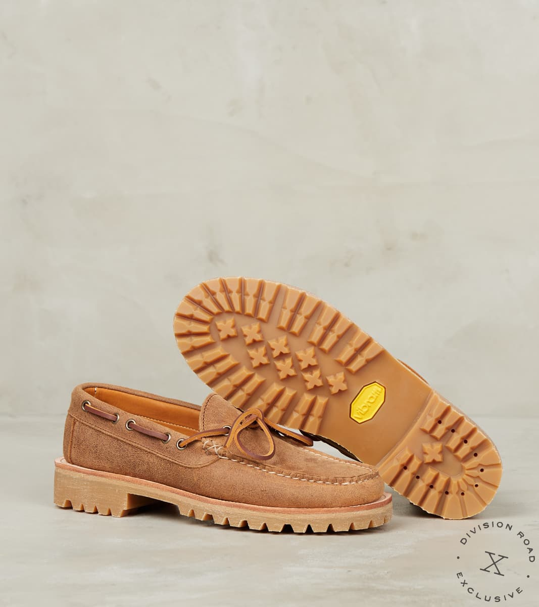 EasyMoc x DR Carrabasset Camp - Vibram 100 Honey Lug - CF Stead