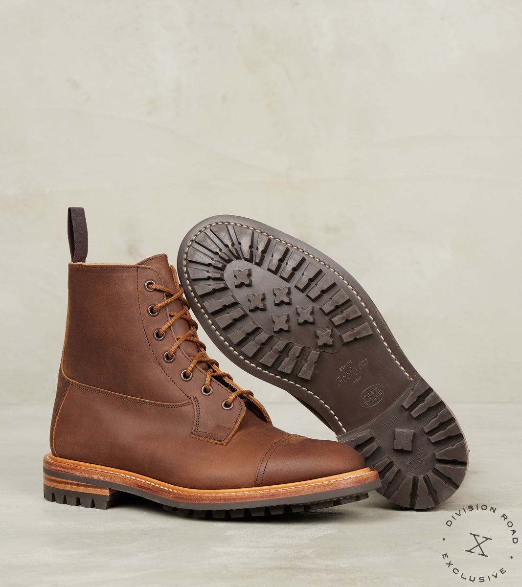 Tricker's x DR Allan Boot - 2298 - Commando - Horween Whiskey