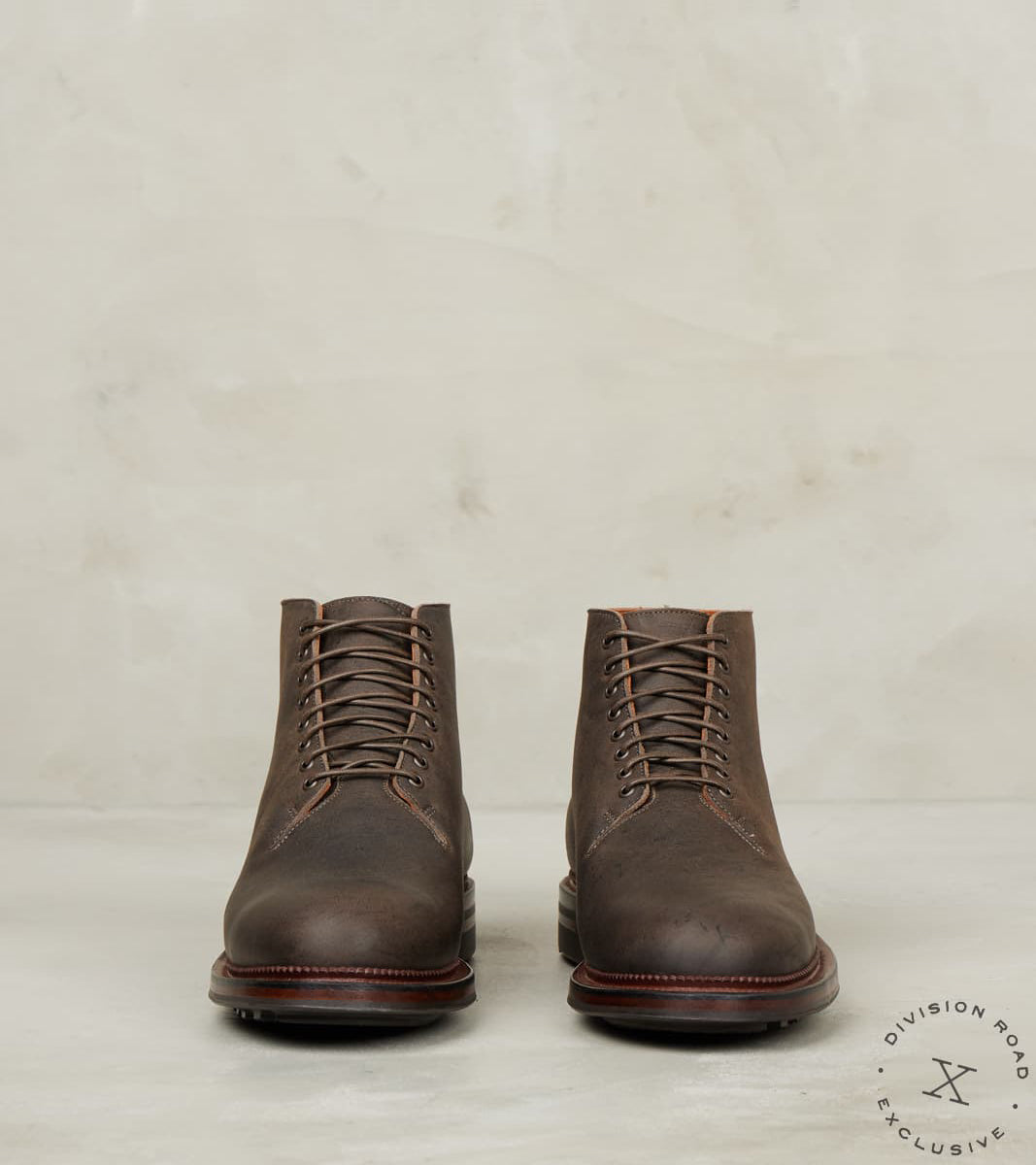 Viberg x DR Wholecut Boot - 2030 - Ridgeway - CF Stead Stone Waxed