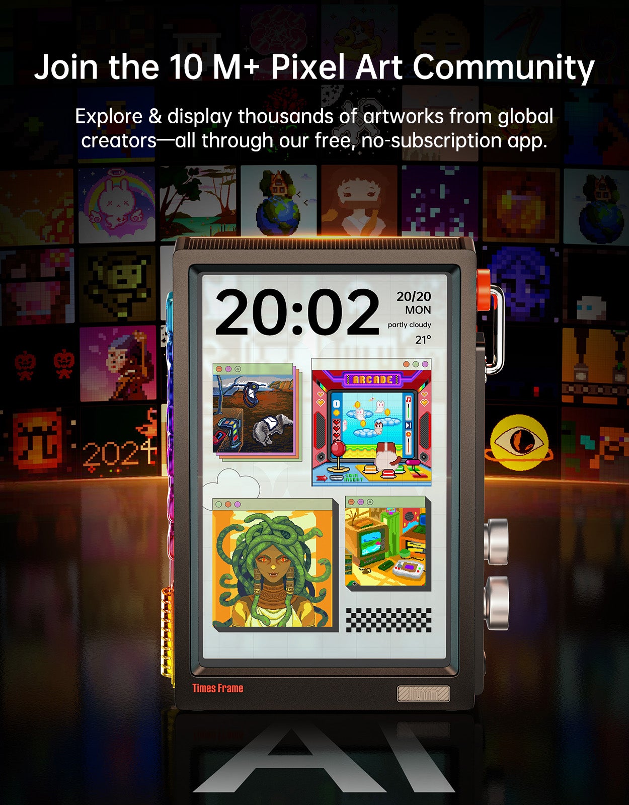 Divoom Times Frame Digital Picture Frames