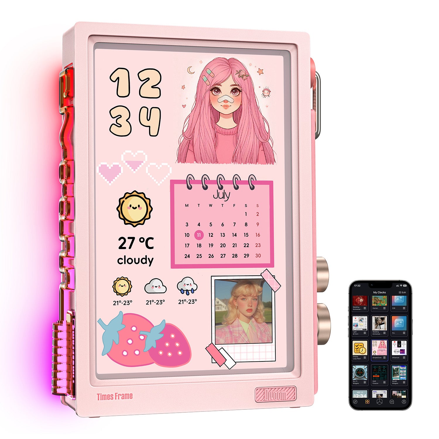 Divoom Times Frame Digital Picture Frames