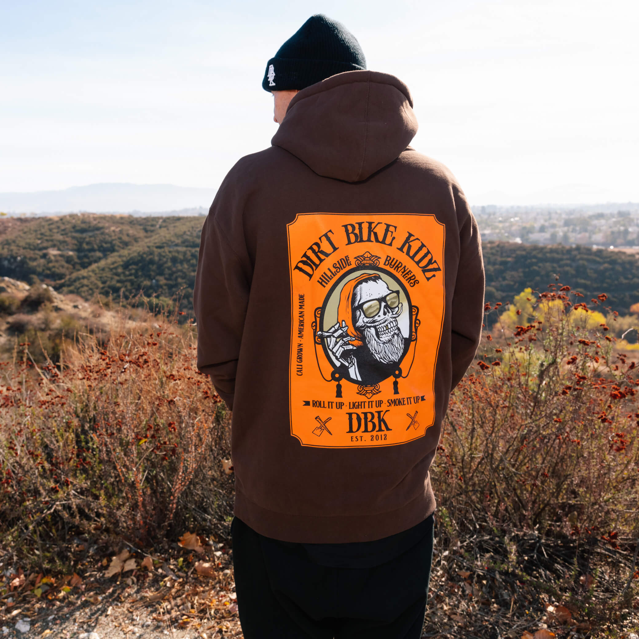 DBK Zig Zag | Limited Brown Hoodie | Fast, Worldwide Shipping