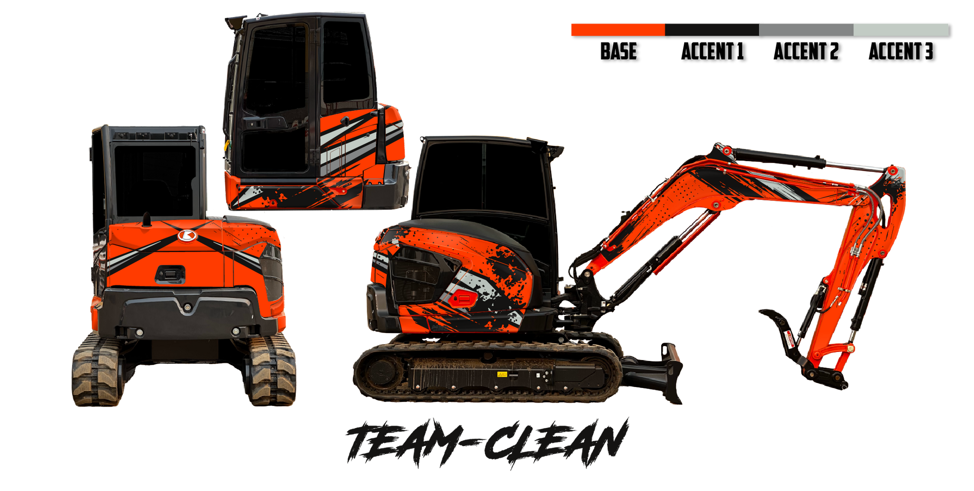 Kubota KX057-5 Wrap Kits – Dirty Graphix