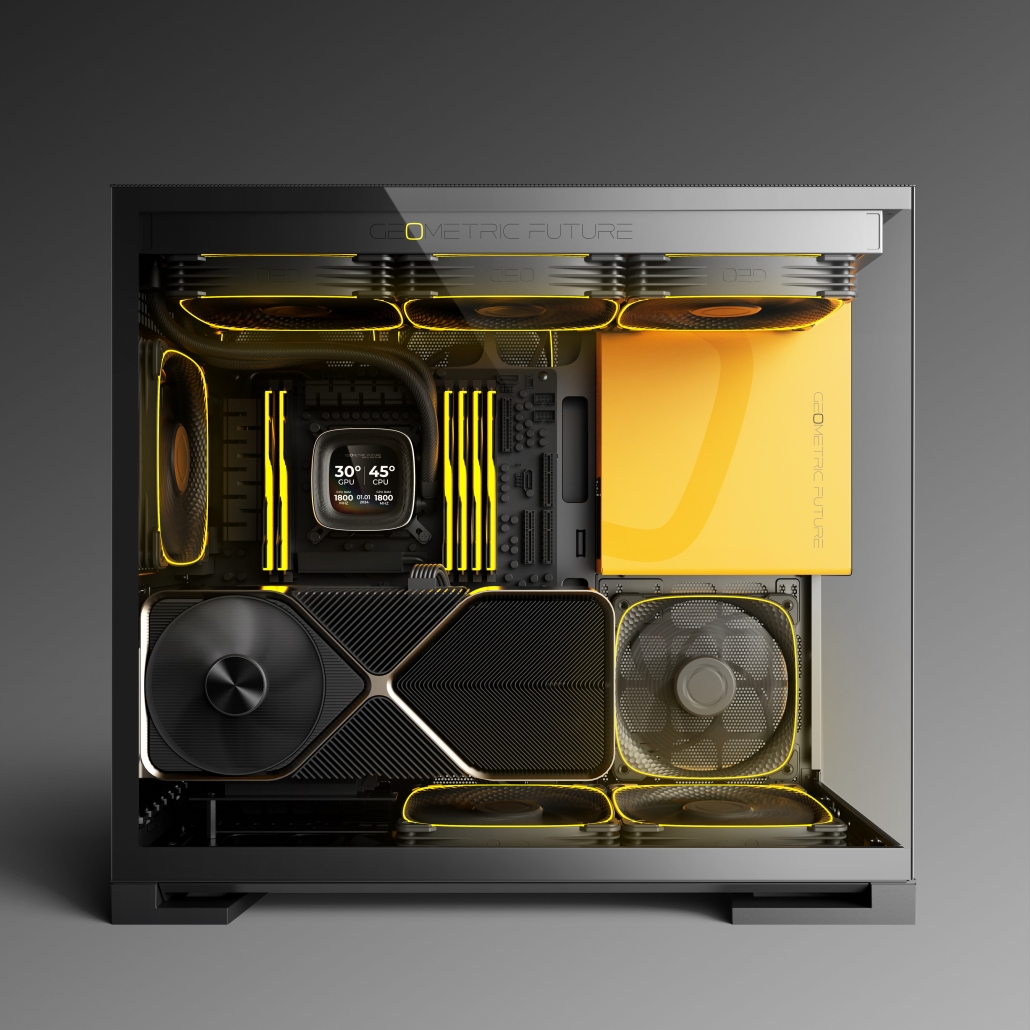 GEOMETRIC FUTURE Model 5 With Fan - 欲しいPC DIYパーツを世界から