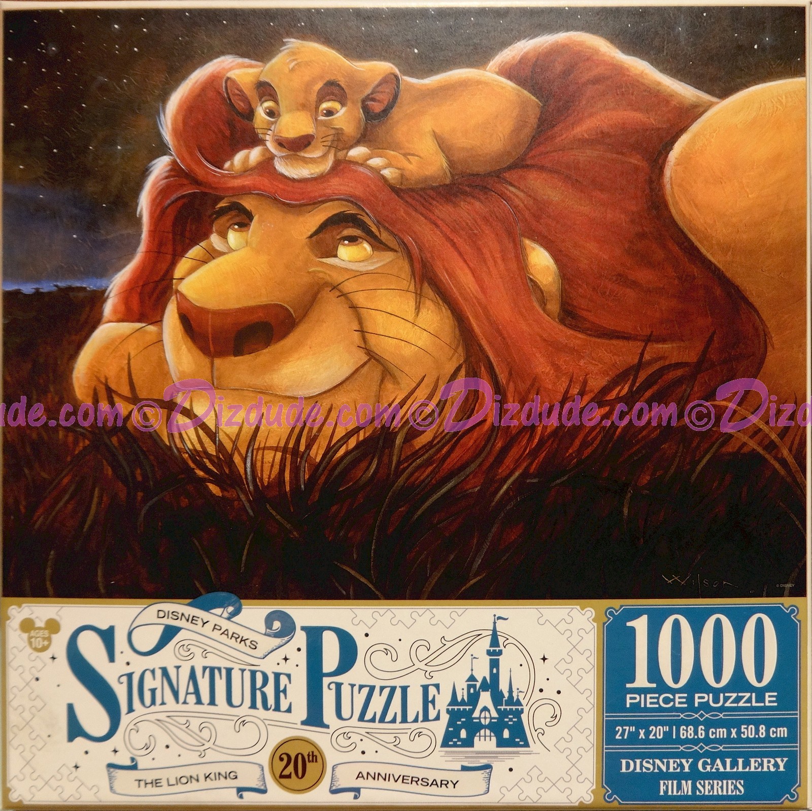DIZDUDE.com | Lion King 20th Anniversary 1000 Piece Disney