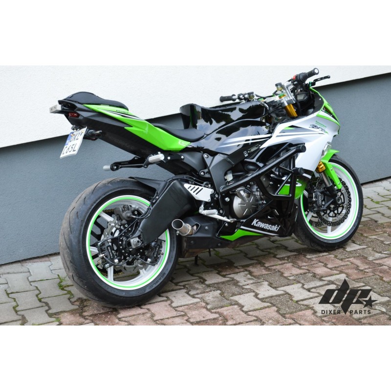 Steel Scrape Bar 12 O'clock Kawasaki ZX6R 636 (2009-2018) Stunt