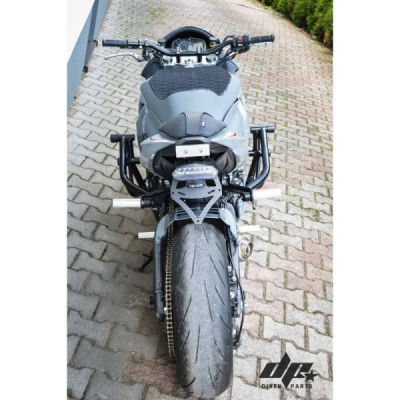 Plate holder + LED lamps Kawasaki ZX6R 636 (2019-2023)