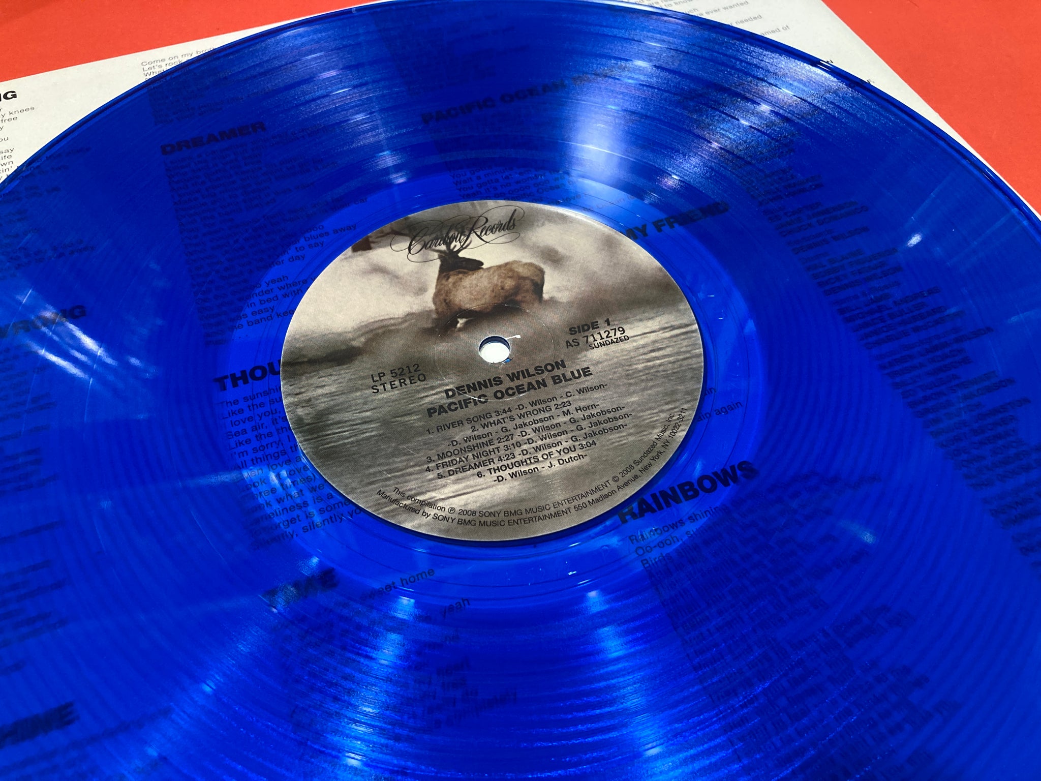 DENNIS WILSON - PACIFIC OCEAN BLUE 3X LP - BLUE VINYL – Dixon