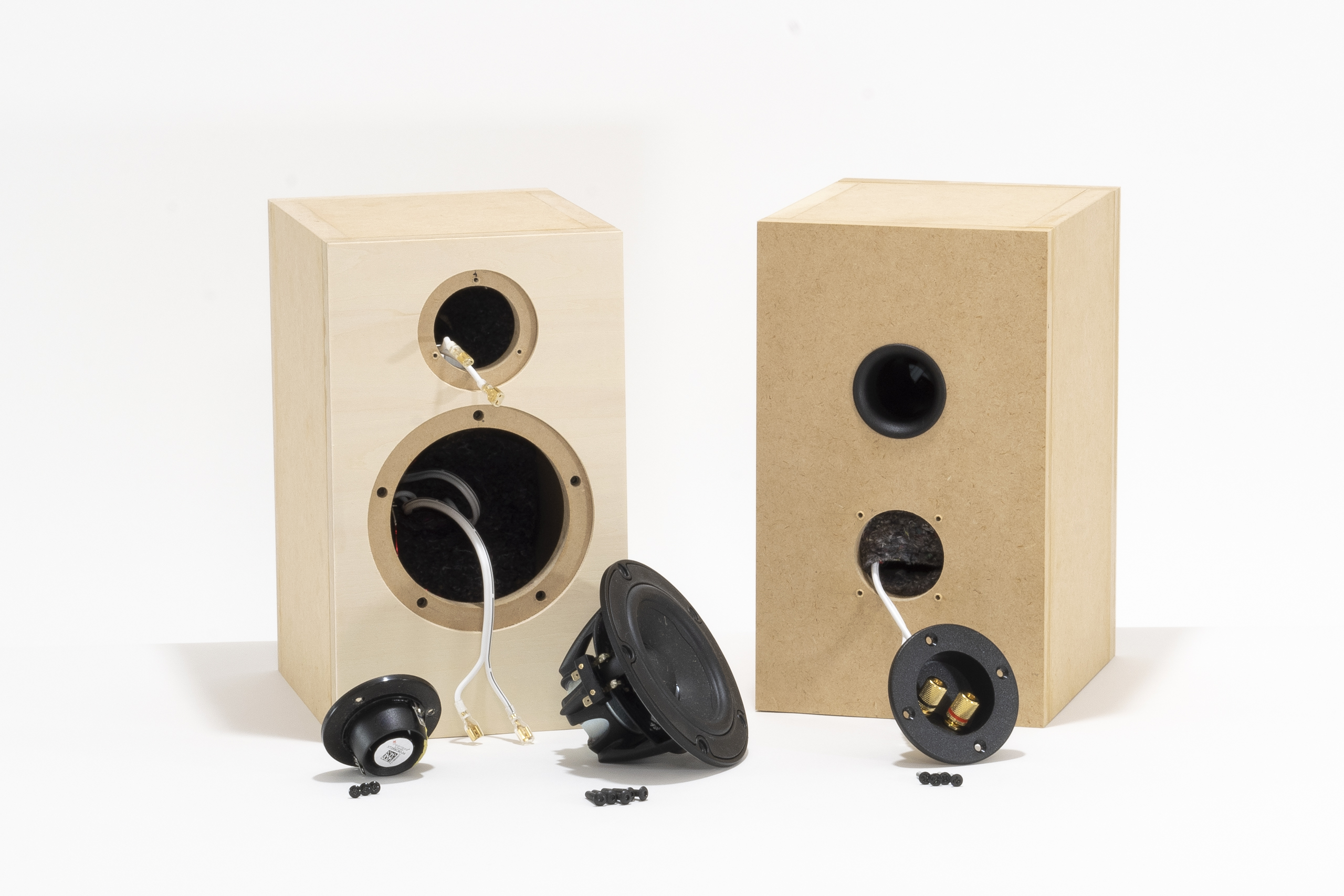 2Wayスピーカー製作 入門作例 - 書籍『自作スピーカー マスターブック