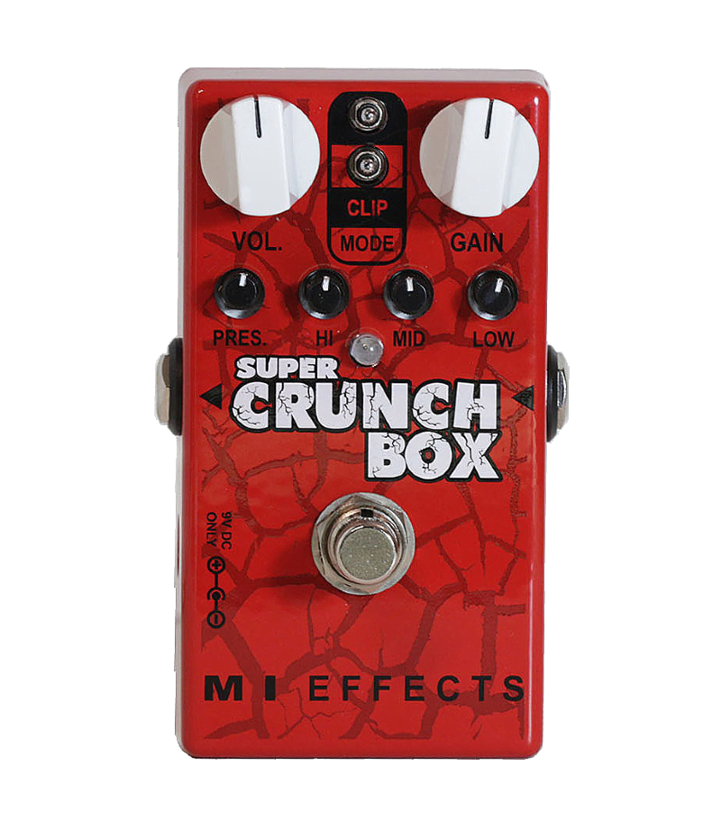 DIY MI Audio Super Crunch Box Guitar Effects Pedal Kits & PCBs