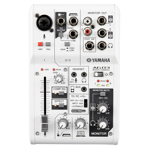 YAMAHA AG03 | DJ機材レンタルセンター