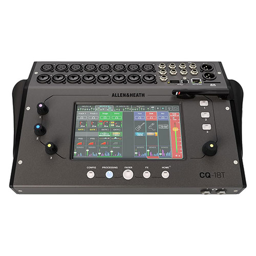 デジタルミキシングコンソール コンパクトミキサー CQ-18T | DJ機材