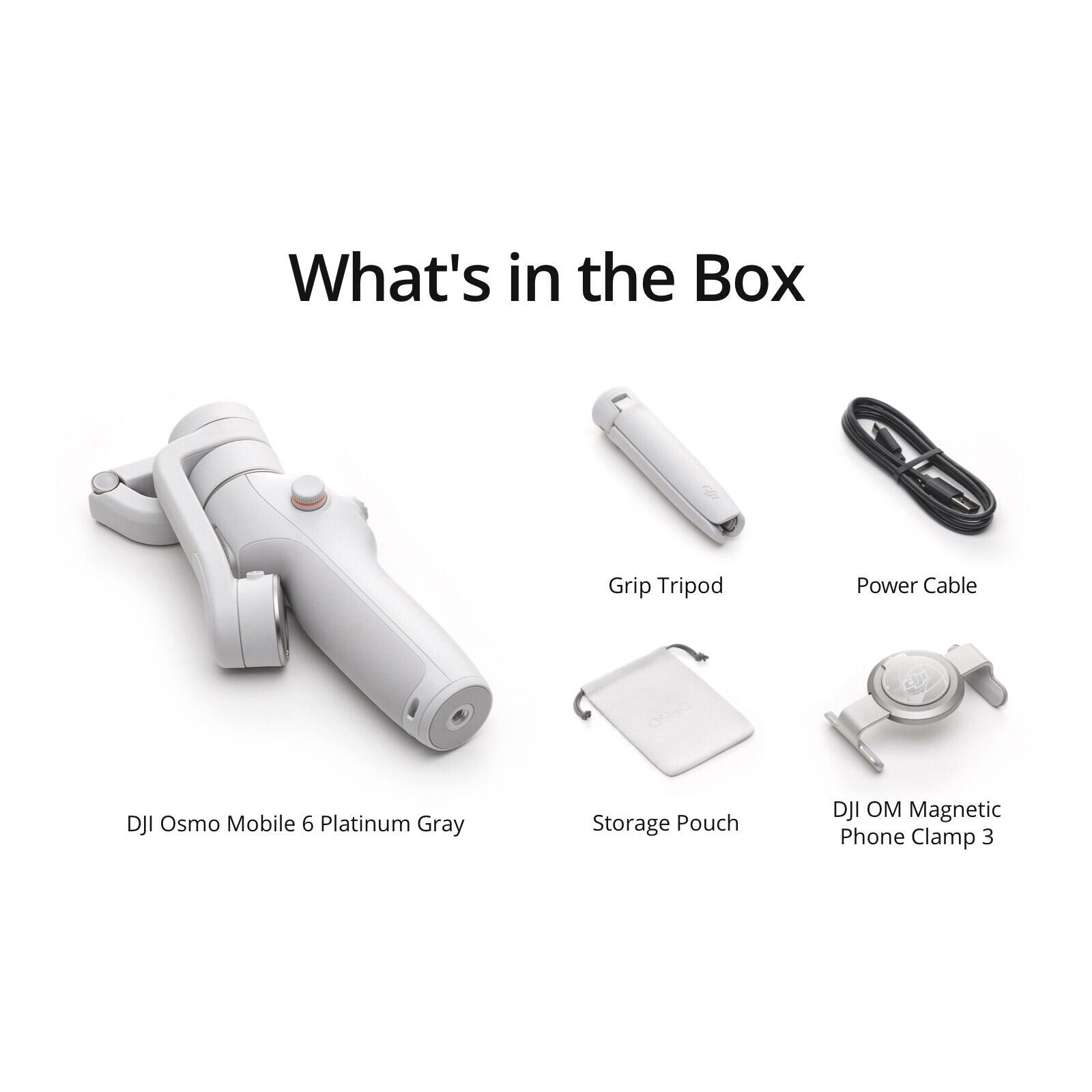 DJI Osmo Mobile 6 (Platinum Gray) – Camrise
