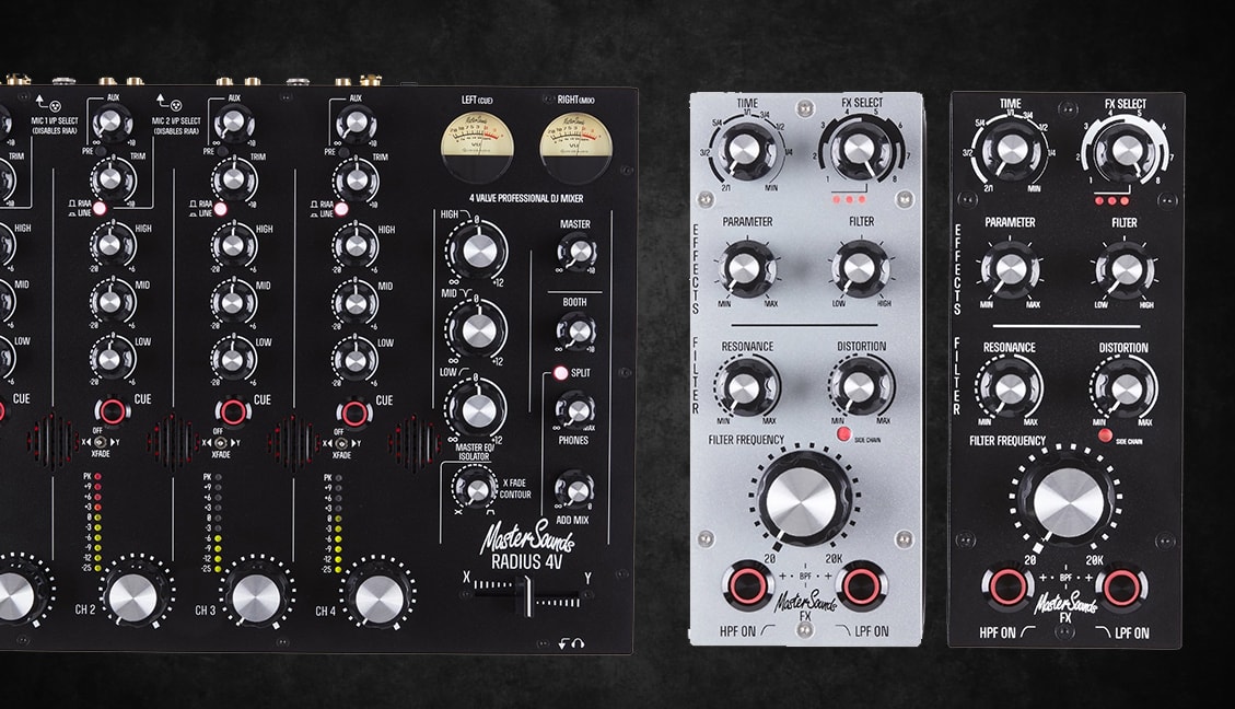 Drool Over Mastersounds' New Linear / Radius 4V Mixers and