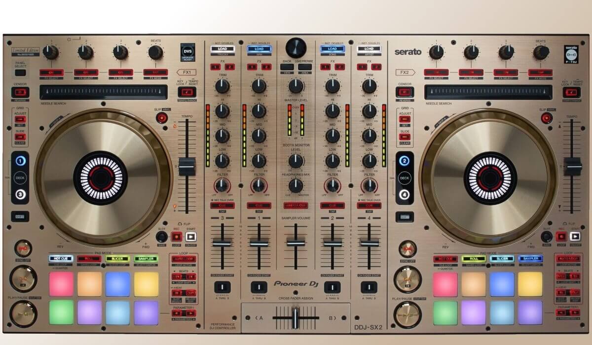 Pioneer DJ Releases DDJ-SX2 In Pimpin Gold Version! | DjTechZone