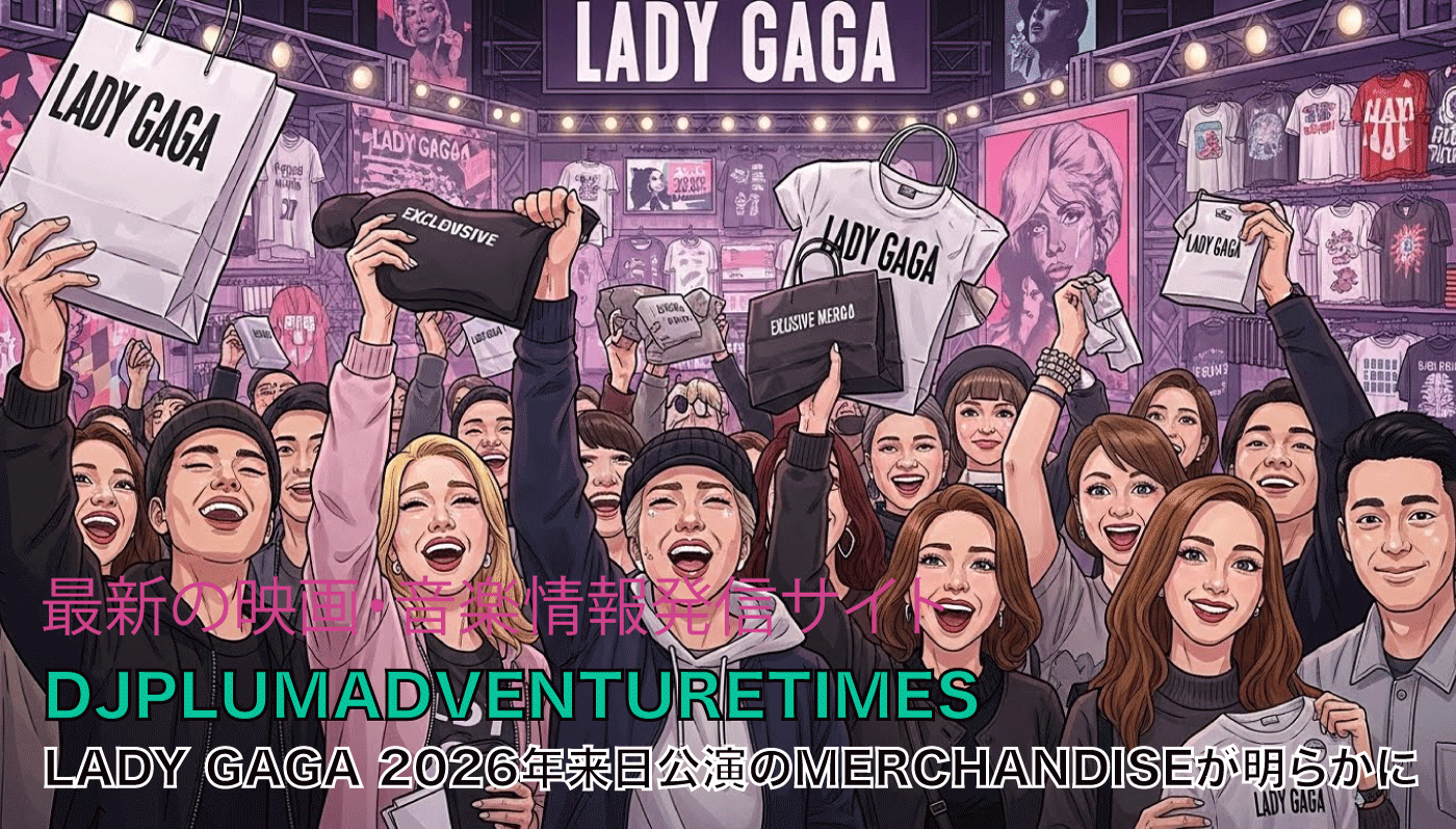 レディー・ガガ 2026年来日公演、会場公式グッズ情報が明らかに - 最新