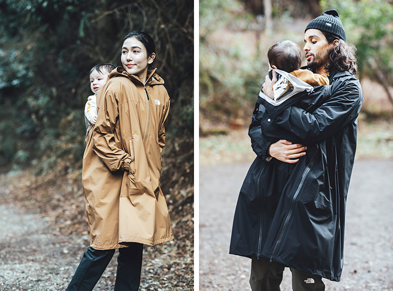 ザ・ノース・フェイス】のマタニティラインにユニセックスアイテムが