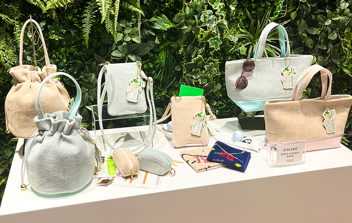 フェイラー新作】パステルカラーのゴルフアイテムがかわいすぎた | Domani