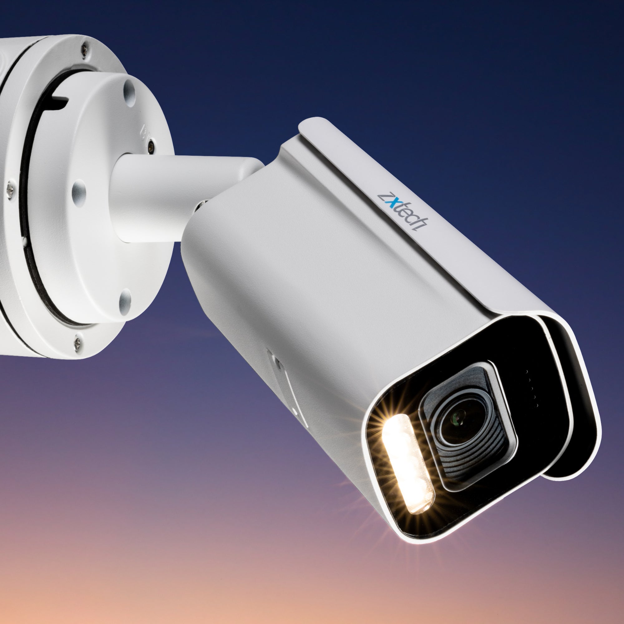 Zxtech 4K Colour Night‑Vision Auto‑Zoom Bullet Camera – 60 m