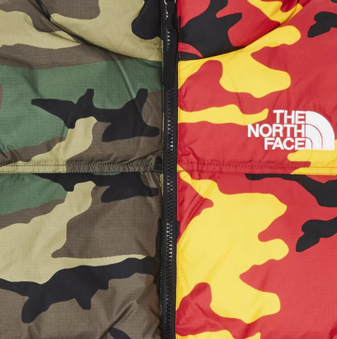 Supreme X The North Face Split Nuptse Camo Jacket – Donut Shoppe Store