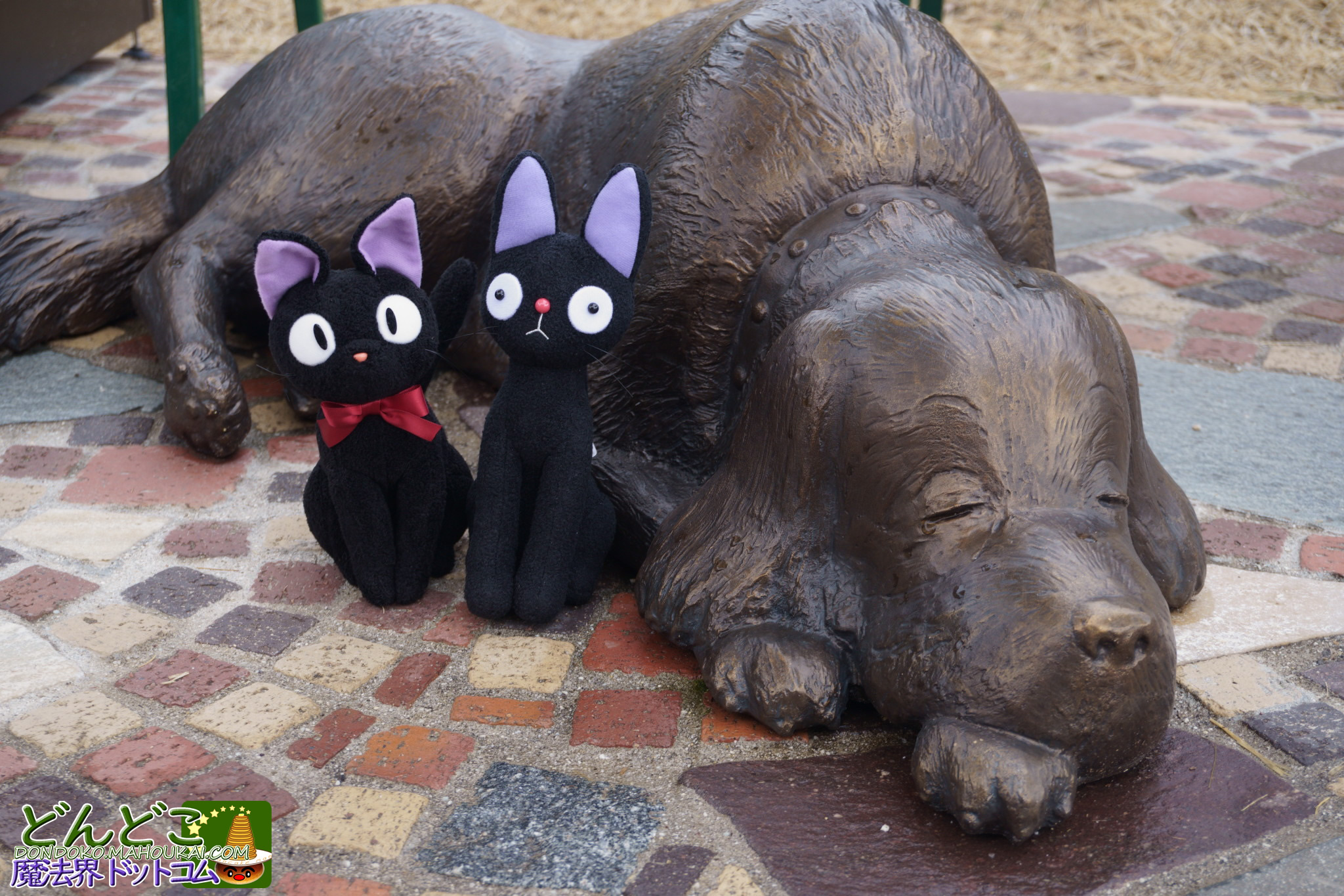 魔女の宅急便 ジジぬいぐるみ＆黒猫ぬいぐるみ｜ジブリパーク限定品