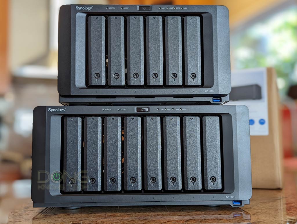 Synology DS1821+ vs. DS1621+: Best Upgrades | Dong Knows Tech