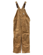 カーハート Carhartt DUCK OVERALL ダック オーバーオール ボタン