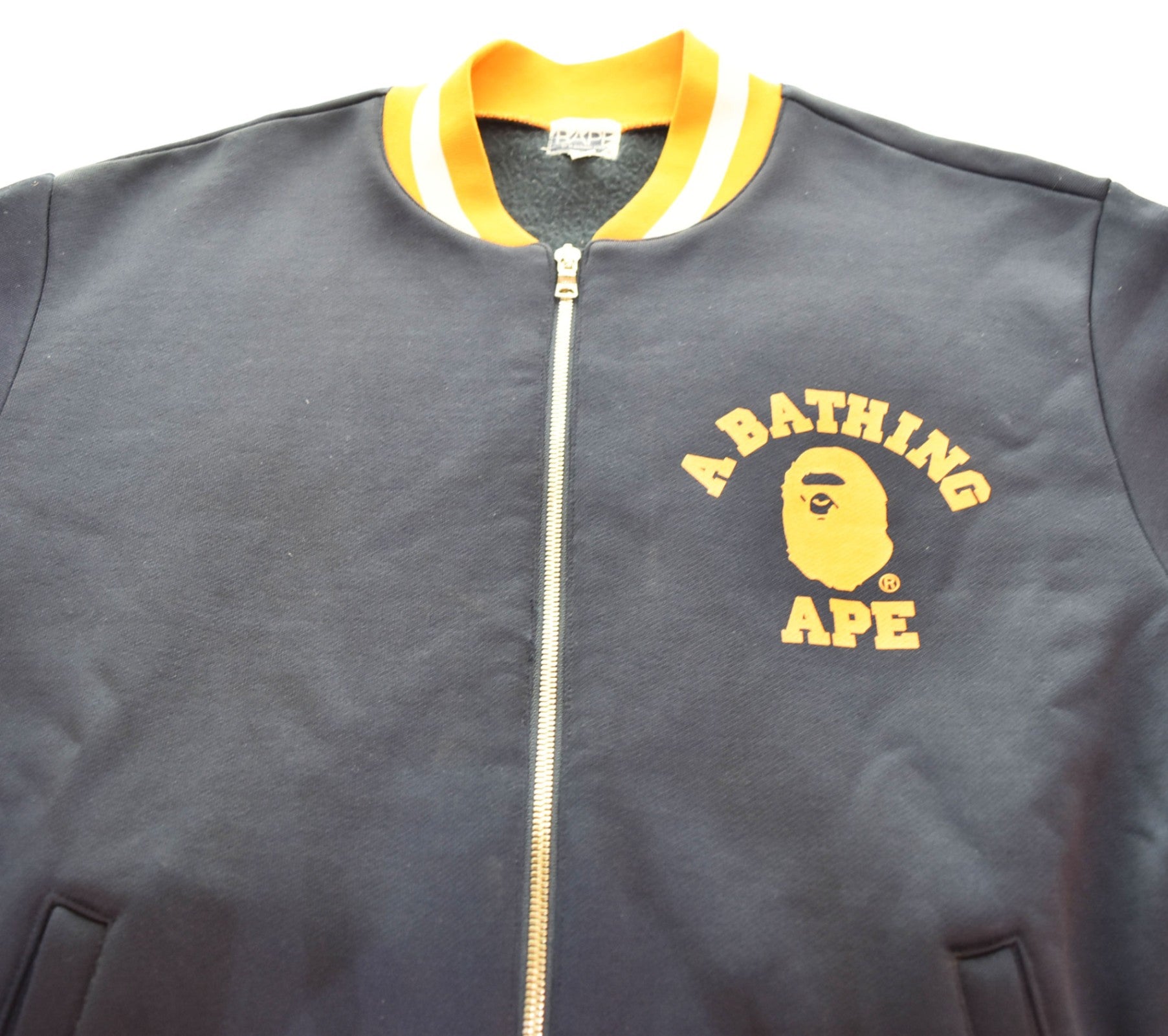 アベイシングエイプ A BATHING APE BAPE スウェット スタジャン