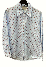 グッチ GUCCI 長袖 シャツ ワイシャツ カラーシャツ ブラウス フロント