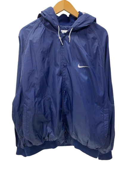 ナイキ NIKE 90s ナイロンジャケット F7-LIB ジャケット ネイビー XL