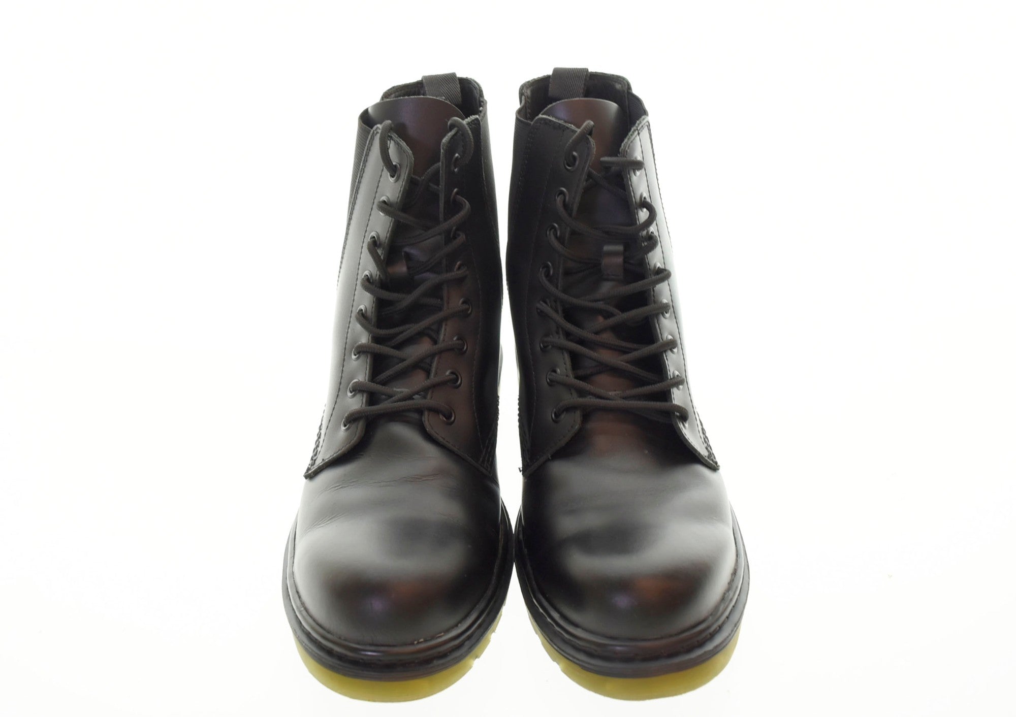 ヒステリックグラマー HYSTERIC GLAMOUR 8ホール サイドゴア ブーツ 黒