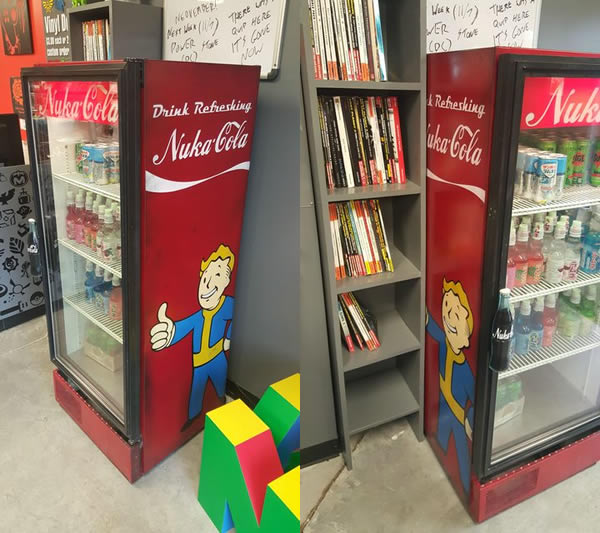 ヌカコーラ冷蔵庫や“Half-Life 2”を利用したパロディを含む「Fallout 4