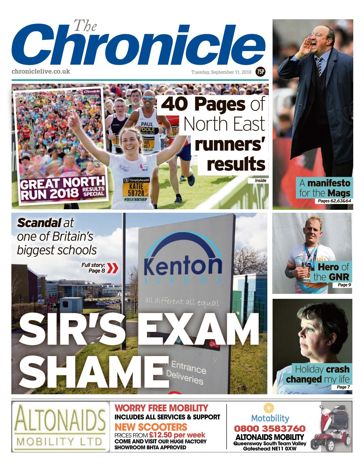 Newcastle Chronicle - 2018-09-11